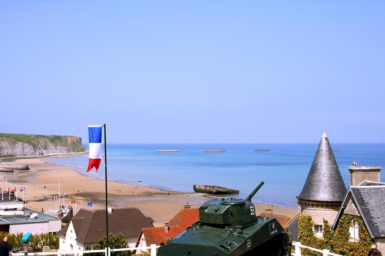 Chateau De Monceaux 5Mn De Bayeux Proche Mer Exteriör bild