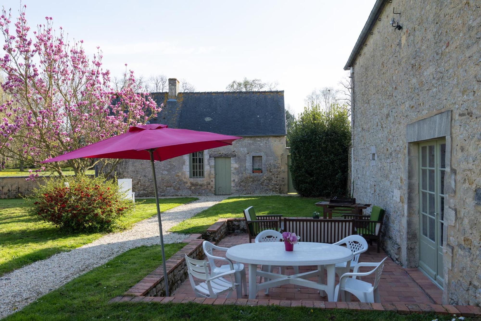 Chateau De Monceaux 5Mn De Bayeux Proche Mer Exteriör bild